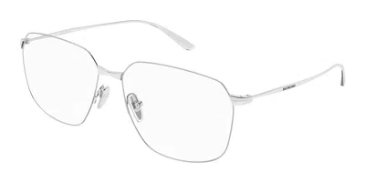 Balenciaga Bb0414o Women's Glasses, Silver, Size 61