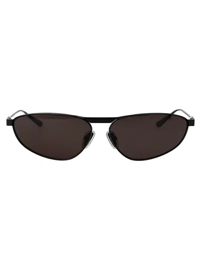 Balenciaga Bb0417s Sunglasses In Black-black-grey