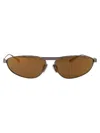 Balenciaga Bb0417s Sunglasses In Ruthenium-ruthenium-bronze