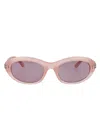 Balenciaga Round Sunglasses Bb0434 Sk 003 In Multi