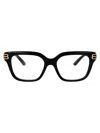 Balenciaga Black-black-transparent Recycled Acetate Glasses In Black