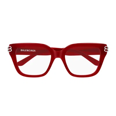 BALENCIAGA BALENCIAGA BB0437O LINEA EVERYDAY 010 RED GLASSES