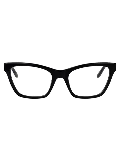 Balenciaga Bb0440o Acetate Cat-eye Frame Eyeglasses In Black