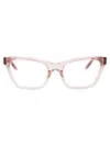 Balenciaga Pink-pink-transparent Recycled Acetate Glasses In Pink