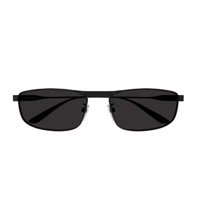 Balenciaga Bb0451s Tag 3.0 Linea Everyday 001 Black Grey Sunglasses