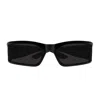 Balenciaga Bb0458s Linea Extreme Sunglasses In Black