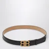 Balenciaga Bb Soft 30 Belt Women In Black
