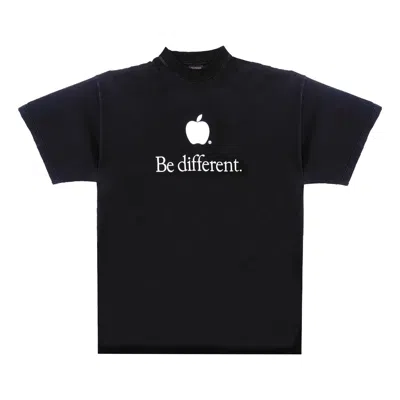 Balenciaga Be Different T-shirt 'black White'