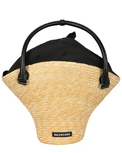 Balenciaga Beach Tote In Neutral