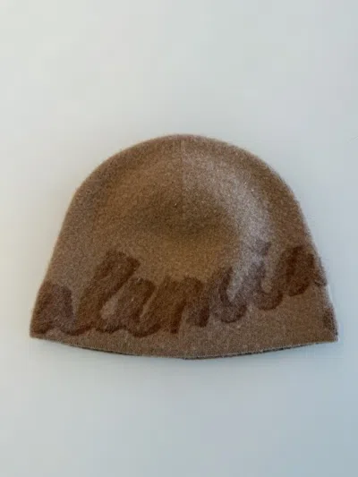 Pre-owned Balenciaga Beanie In Sand
