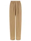 Balenciaga Tailored Trousers Pinstripe Pattern In Neutral