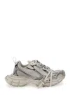 Balenciaga 3xl Metallic Mesh Lace Trainer Sneakers In Beige