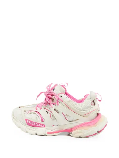 Pre-owned Balenciaga Beige Sneakers In Neutral