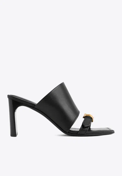BALENCIAGA BEL AIR 90 LEATHER SANDALS