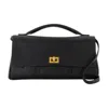 Balenciaga Bel Air Clap On Crossbody In Black