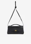 Balenciaga Bel Air Clutch On Strap Handbag In Black