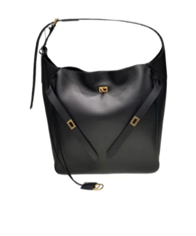 Balenciaga Bel Air Large Shoulder Bag In Black