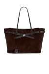 Balenciaga Dark Brown Bel Air Tote