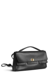 Balenciaga Bel Air Flap Leather Shoulder Bag
