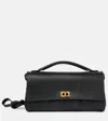 Balenciaga Bel Air Cl On Strap Natural Smooth Calf Ag In Black
