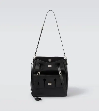 Balenciaga Bel Air Leather Messenger Bag