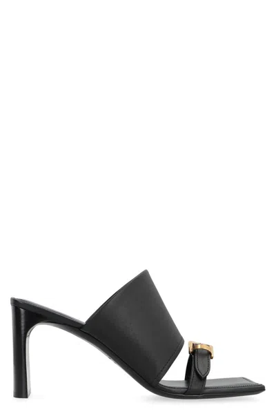 BALENCIAGA BALENCIAGA BEL AIR LEATHER SANDALS