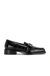 Balenciaga Square-toe Loafers In Black
