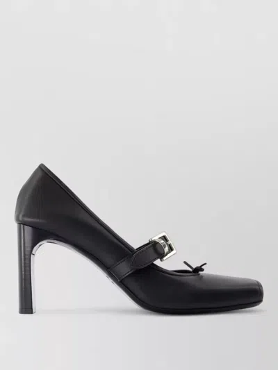 Balenciaga Bel Air M80 Leather Block Heel Pumps In Multi