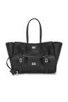 Balenciaga Bel Air Medium Carry All Bag In Black In Black