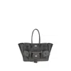 Balenciaga Medium Shoulder Bag Bel Air In Black