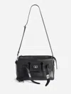 Balenciaga Bel Air Messenger Bag In Black