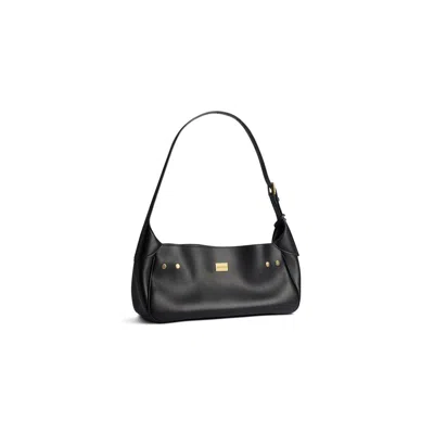 Balenciaga "bel Air" Shoulder Bag In Black