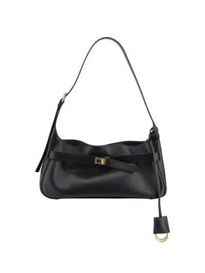 Balenciaga Bel Air Piccola Small Leather Crossbody Bag In Black
