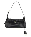 Balenciaga Bel Air Piccola Small Leather Crossbody Bag In Black