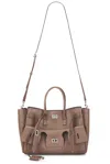 Balenciaga Bel Air Small Carry All Bag In Brown