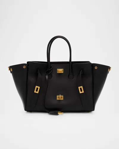 Balenciaga Bel Air Small Leather Top-handle Bag