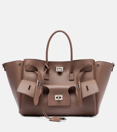 Balenciaga Bel Air Small Leather Tote Bag