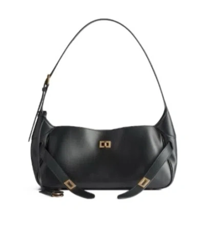 Balenciaga Small Bel Air Shoulder Bag In Black