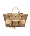 Balenciaga Bel Air Small Shoulder Bag In Green