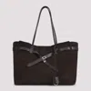 Balenciaga Dark Brown Bel Air Tote In Brown