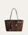 Balenciaga Dark Brown Bel Air Tote