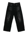Balenciaga Belt Loop Jeans In Black