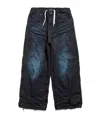 Balenciaga Belt-loop Jeans In Black