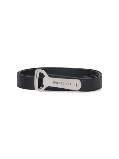 Balenciaga Belts In Black