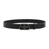 Balenciaga Black Bb Leather Belt