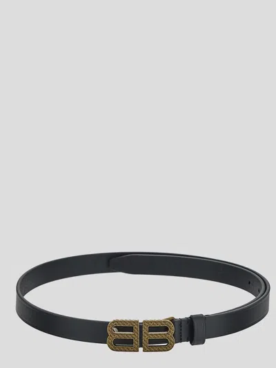 Balenciaga Belts In Black