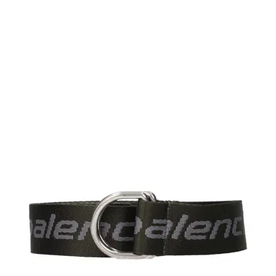 Balenciaga Belts D Ring Man Grey And Brown In Multi