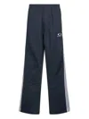 Balenciaga Men Blue Loop Sports Icon Baggy Sweatpants In Blue