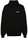Balenciaga Beverly Hills Oversized Hoodie In Black