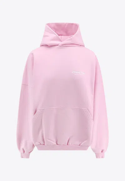 BALENCIAGA BEVERLY HILLS EMBROIDERED HOODIE